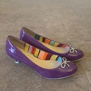 Almost new purple dress shoes